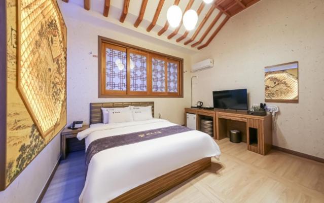 Jeonju Hanok Hotel Kung Εξωτερικό φωτογραφία